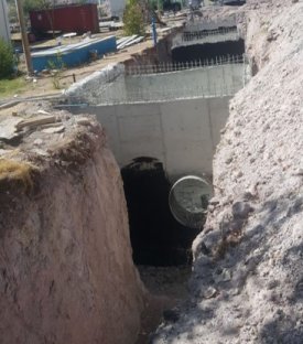 PURSAKLAR İÇME SU ARITMA TESİSİ HAVALANDIRMA YAPI VE RÖGAR BORUSU İNŞAATI