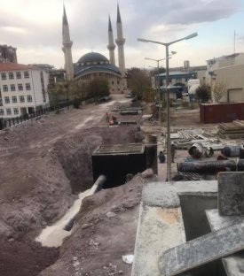 PURSAKLAR İÇME SU ARITMA TESİSİ HAVALANDIRMA YAPI VE RÖGAR BORUSU İNŞAATI