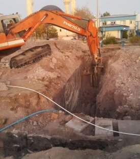 PURSAKLAR İÇME SU ARITMA TESİSİ HAVALANDIRMA YAPI VE RÖGAR BORUSU İNŞAATI