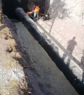 PURSAKLAR İÇME SU ARITMA TESİSİ HAVALANDIRMA YAPI VE RÖGAR BORUSU İNŞAATI