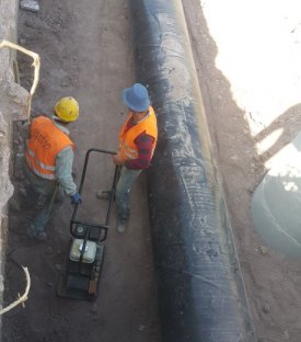 PURSAKLAR İÇME SU ARITMA TESİSİ HAVALANDIRMA YAPI VE RÖGAR BORUSU İNŞAATI