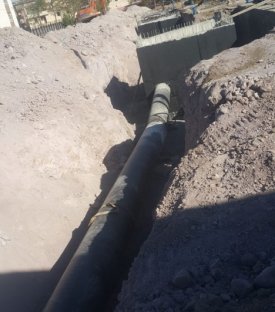 PURSAKLAR İÇME SU ARITMA TESİSİ HAVALANDIRMA YAPI VE RÖGAR BORUSU İNŞAATI