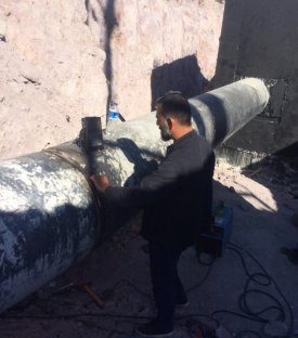 PURSAKLAR İÇME SU ARITMA TESİSİ HAVALANDIRMA YAPI VE RÖGAR BORUSU İNŞAATI