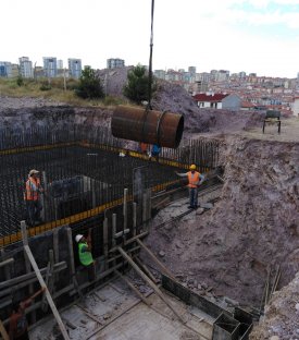 PURSAKLAR İÇME SU ARITMA TESİSİ HAVALANDIRMA YAPI VE RÖGAR BORUSU İNŞAATI