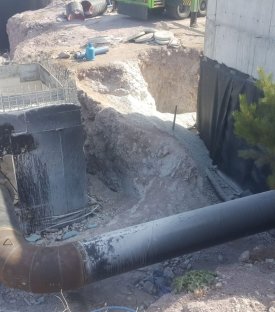 PURSAKLAR İÇME SU ARITMA TESİSİ HAVALANDIRMA YAPI VE RÖGAR BORUSU İNŞAATI